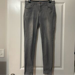 DEMOCRACY “AB” SOLUTION GREY SKINNY JEANS